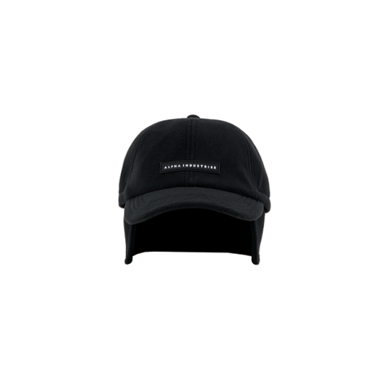 Snow Cap Rubber Logo - black