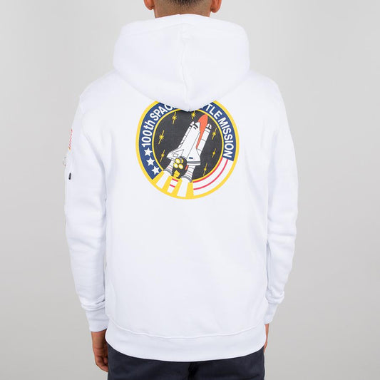 Space Shuttle Hoody - white
