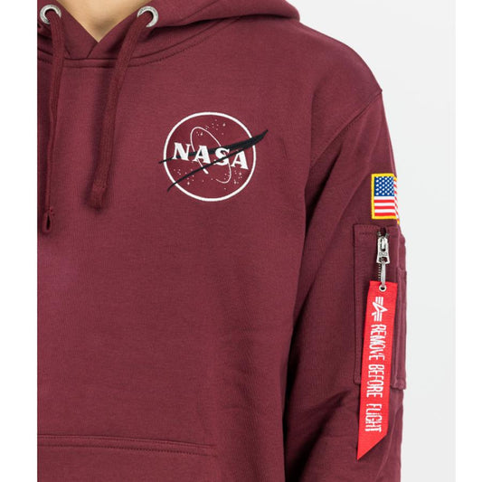 Space Shuttle SMU Hoodie - burgundy