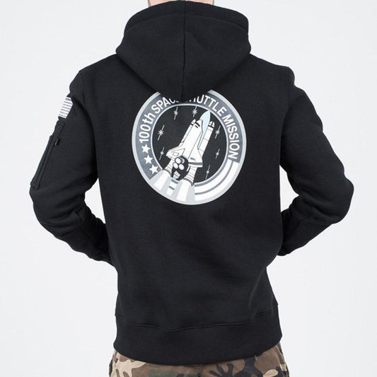 Space Shuttle Hoody - black