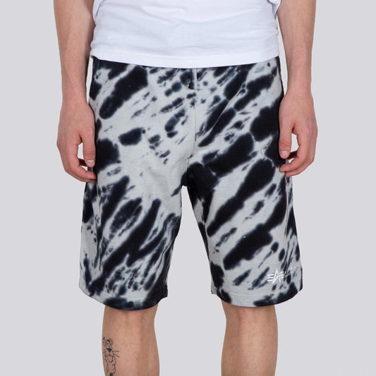 Tie Dye Shorts - black