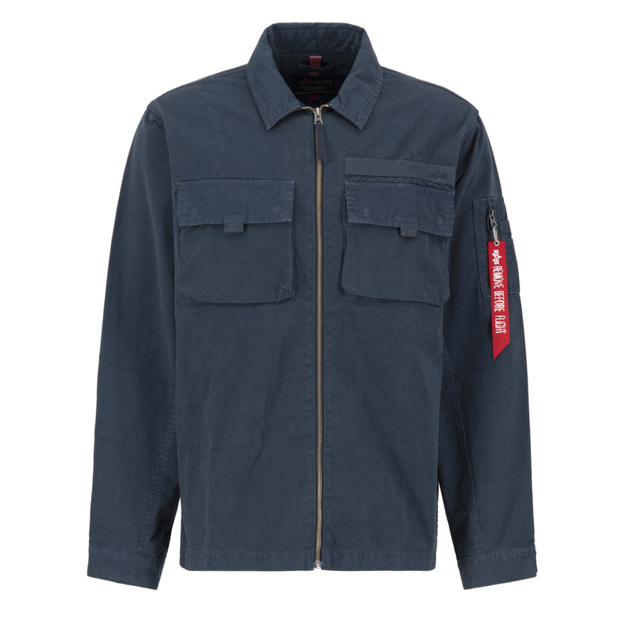 Twill Overshirt - ultra navy
