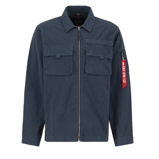 Twill Overshirt - ultra navy