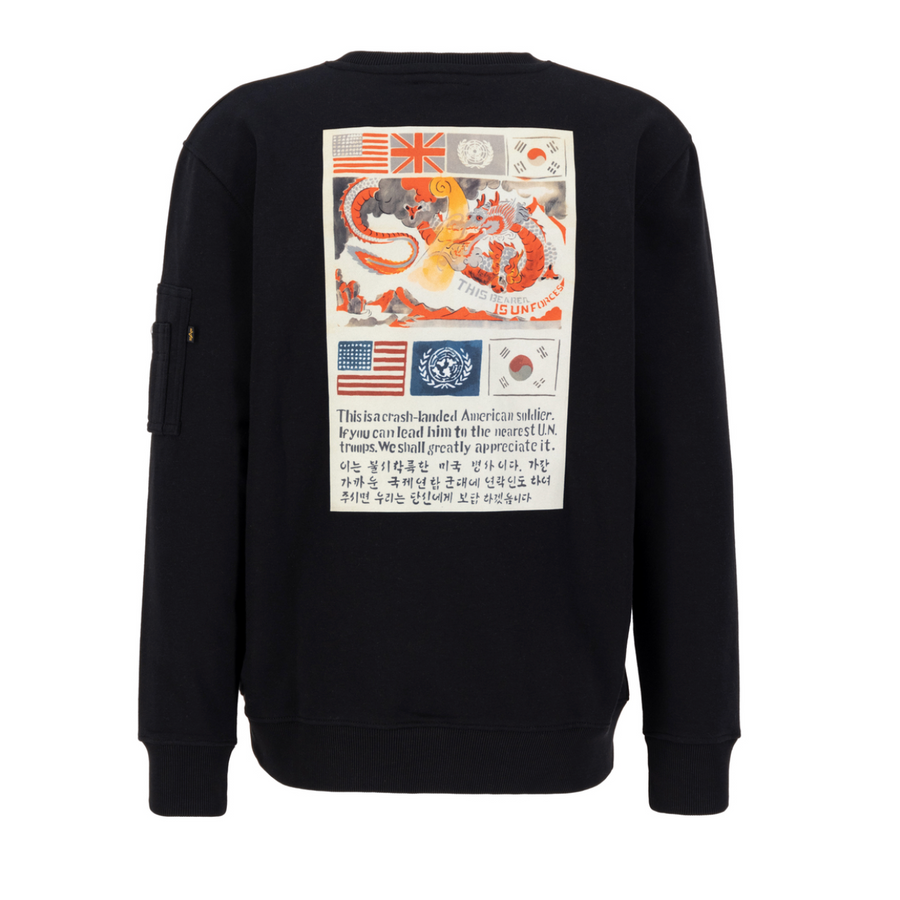 USN Blood Chit Sweater - black