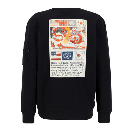 USN Blood Chit Sweater - black