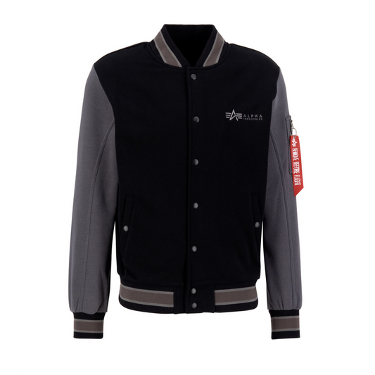 Varsity Sweat Jacket ML - black
