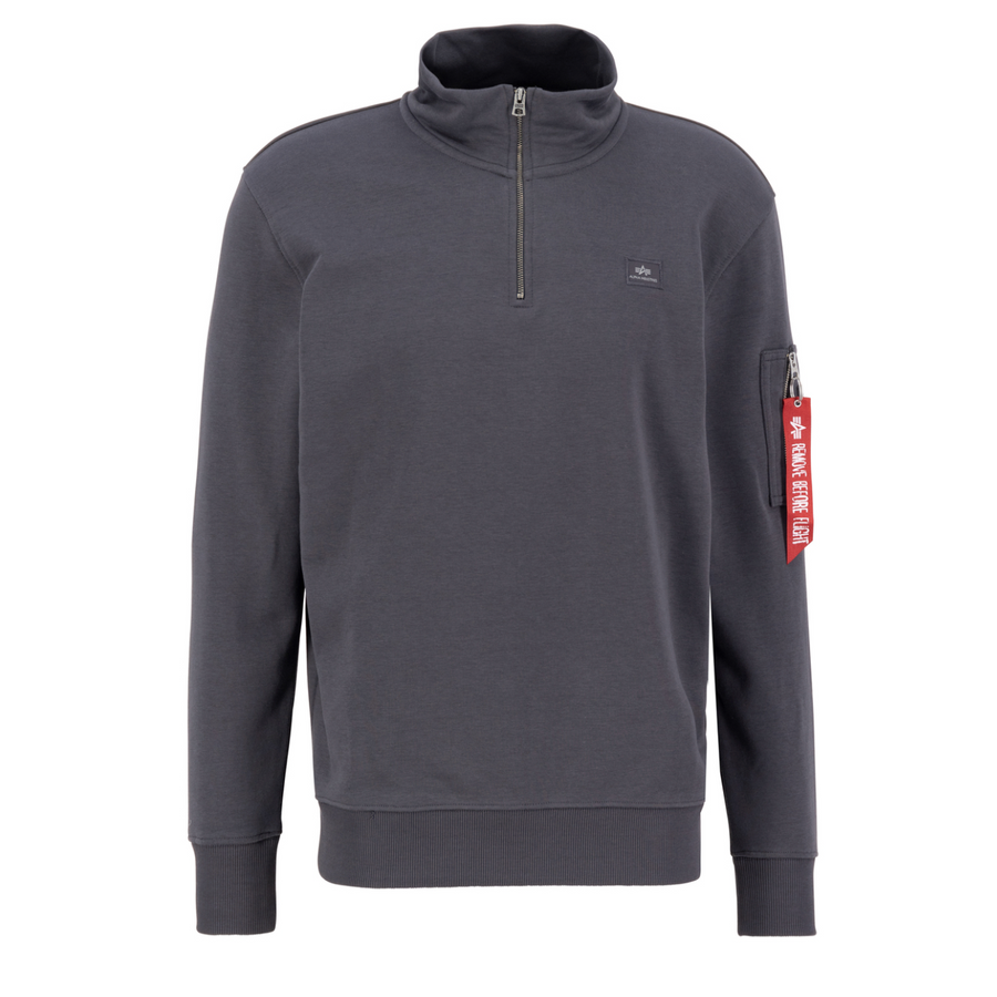 X-Fit Half Zip Sweater - vintage grey