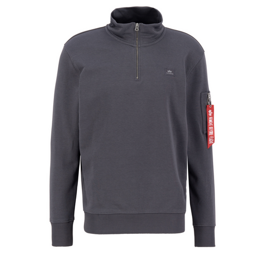 X-Fit Half Zip Sweater - vintage grey