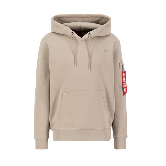 X-Fit Label Hoody II - vintage sand