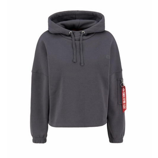 X-Fit Label OS Hoody Woman - vintage grey