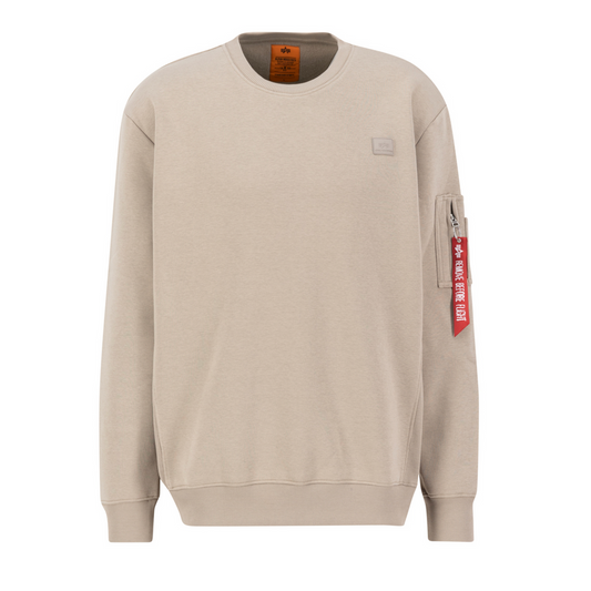 X-Fit Label Sweater - vintage sand