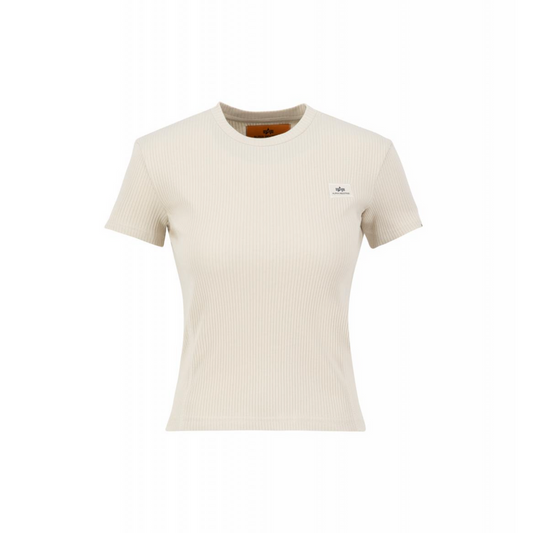 X-Fit Rib T Woman - vintage white