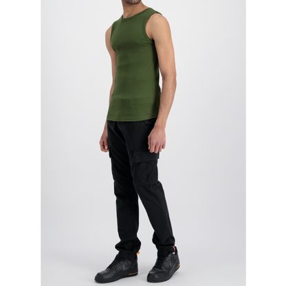 X-Fit Rib Tank - dark green
